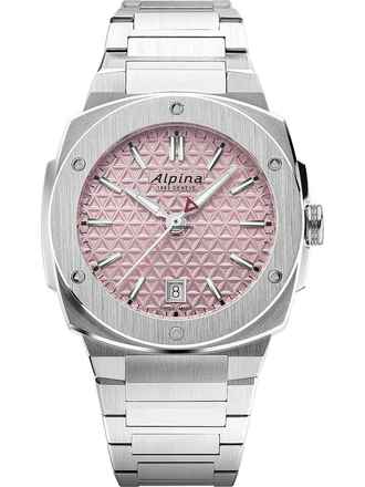  Alpina AL-220PI2AE6B Damenuhr Extreme Quarz 34mm 10ATM  