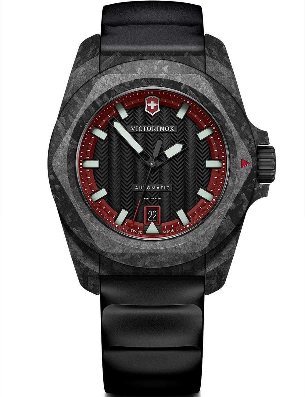 Victorinox Swiss Army I.N.O.X. 242024.1 Herrenuhr I.N.O.X. Karbon Automatik 41mm 20ATM