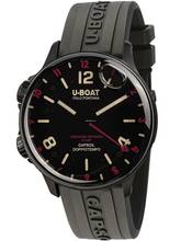 Thumbnail von U-Boat 8841 Capsoil Doppiotempo DLC GMT Herrenuhr 45mm 10ATM