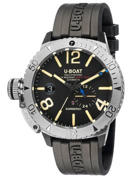  U-Boat 9007A Sommerso Automatik Herrenuhr 46mm 30ATM 