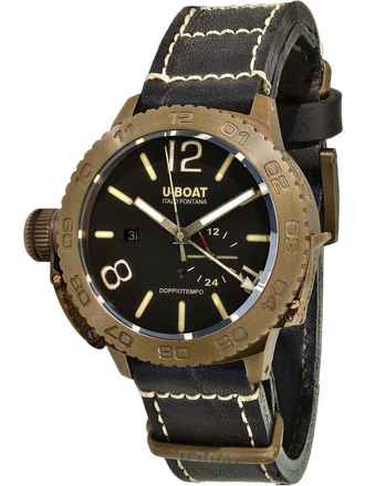  U-Boat 9008 Doppiotempo Bronze Automatik Herrenuhr 46mm 10ATM 