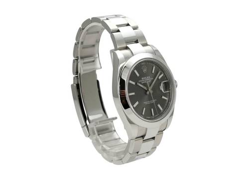  Rolex Datejust 41 Edelstahl 126300 Rhodium  