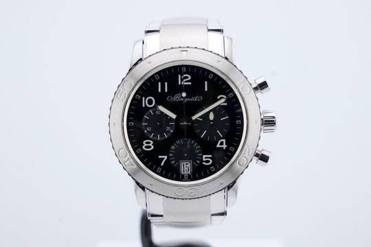  Breguet Type XX - XXI - XXII Pilot Type XX Transatlantique - Flyback Chronograph - Black Dial - With Box - 24 Months Warranty 3820 