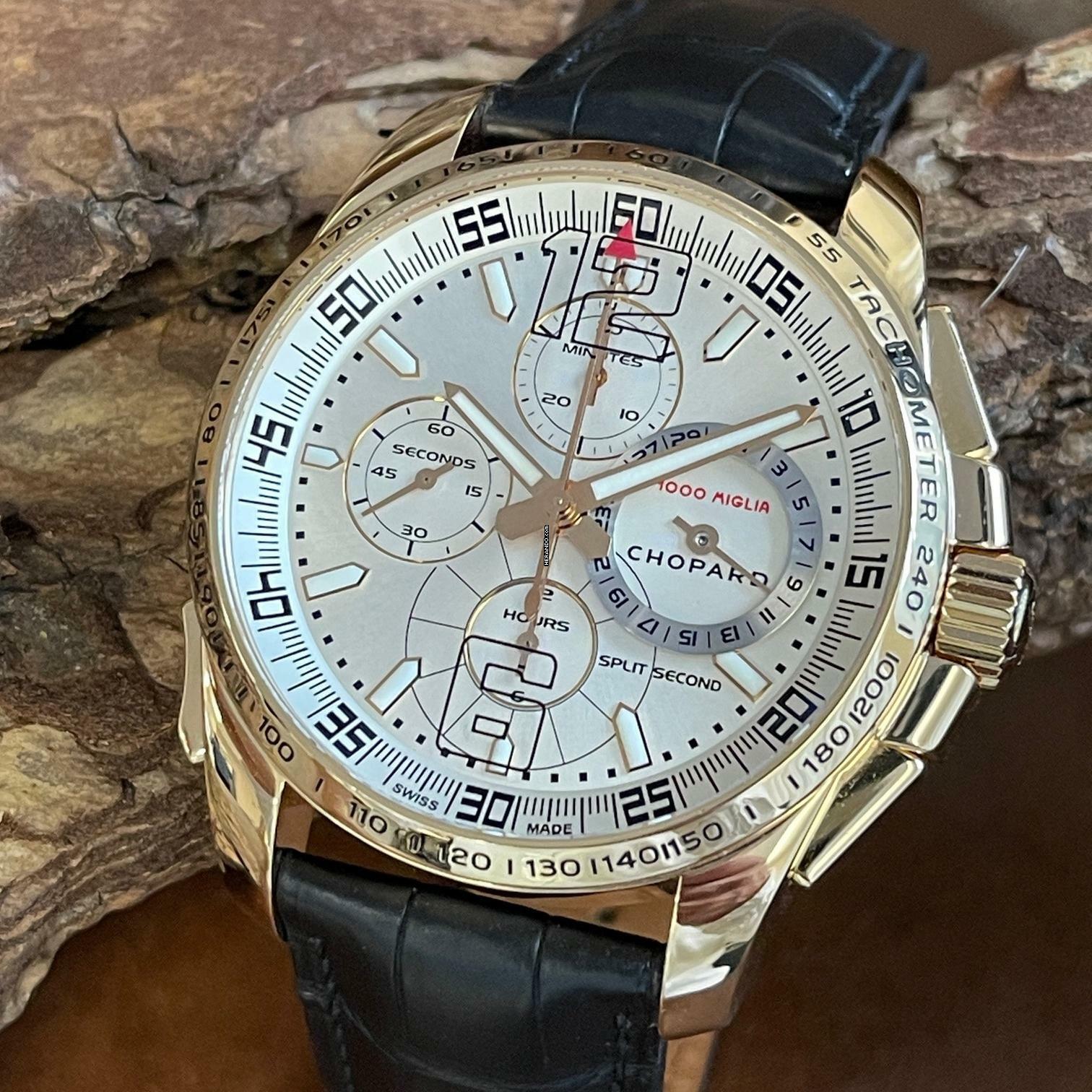 Chopard Mille Miglia Mille Miglia GT XL Chrono Split Second - Full Set 2010 - 18K Roségold Full Set 2010 - 18K Rosegold - Gesamtgewicht ca. 200,11 g </h1>