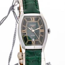 Thumbnail von Longines Evidenza Automatic 26 X 30.6 Mm Green – L21424062 – NEW & UNWORN – 07/2025 Full Set