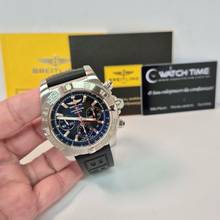Thumbnail von Breitling Chronomat 44 B01 44mm Steel Black Dial Automático Completo