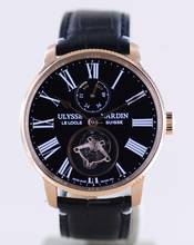 Thumbnail von Ulysse Nardin Marine Torpilleur Tourbillon 18K Rosé Gold Automatic Black Enamel Limited