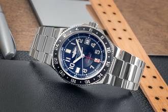 Thumbnail von Breitling Superocean GMT Stahl Automatik Herrenuhr Ref. A3238011/BA38 B&P 2014
