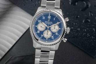 Thumbnail von Breitling Navitimer 8 Chronograph Stahl Automatik Herrenuhr AB011713 B&P 2019
