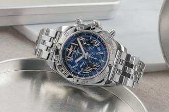 Thumbnail von Breitling Chronomat 44 Chronograph Stahl Automatik Ref. AB011012/BD89 B&P 2018