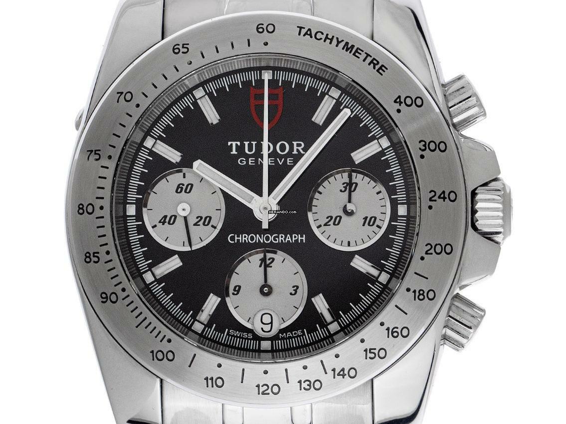 Tudor Sport Chronograph Ref.20300 2000 original Box sehr gut Vintage </h1>