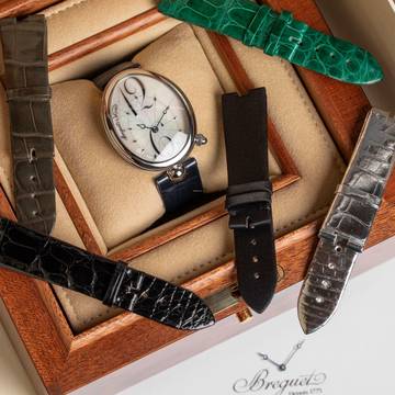  Breguet Reine de Naples Complete set with extra straps 