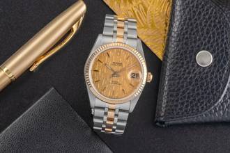 Thumbnail von Tudor Prince Date Stahl / Gold Linen Dial Automatik Ref. 74033 Papiere