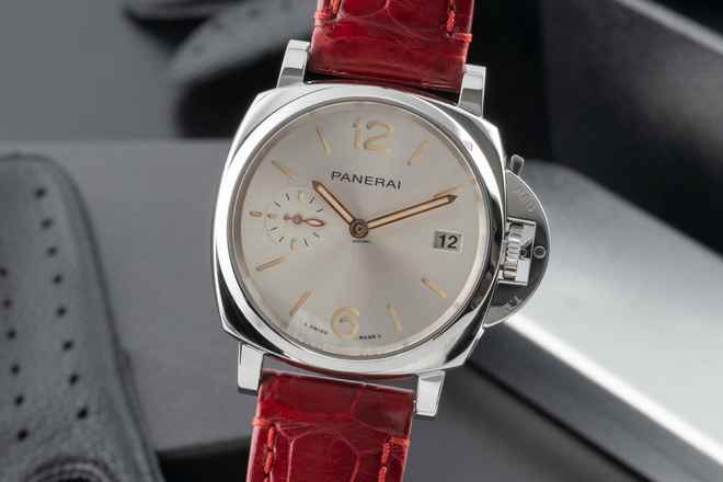  Panerai Luminor Due Edelstahl Automatik Damenuhr Ref. PAM01248  