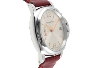 Thumbnail von Panerai Luminor Due Edelstahl Automatik Damenuhr Ref. PAM01248