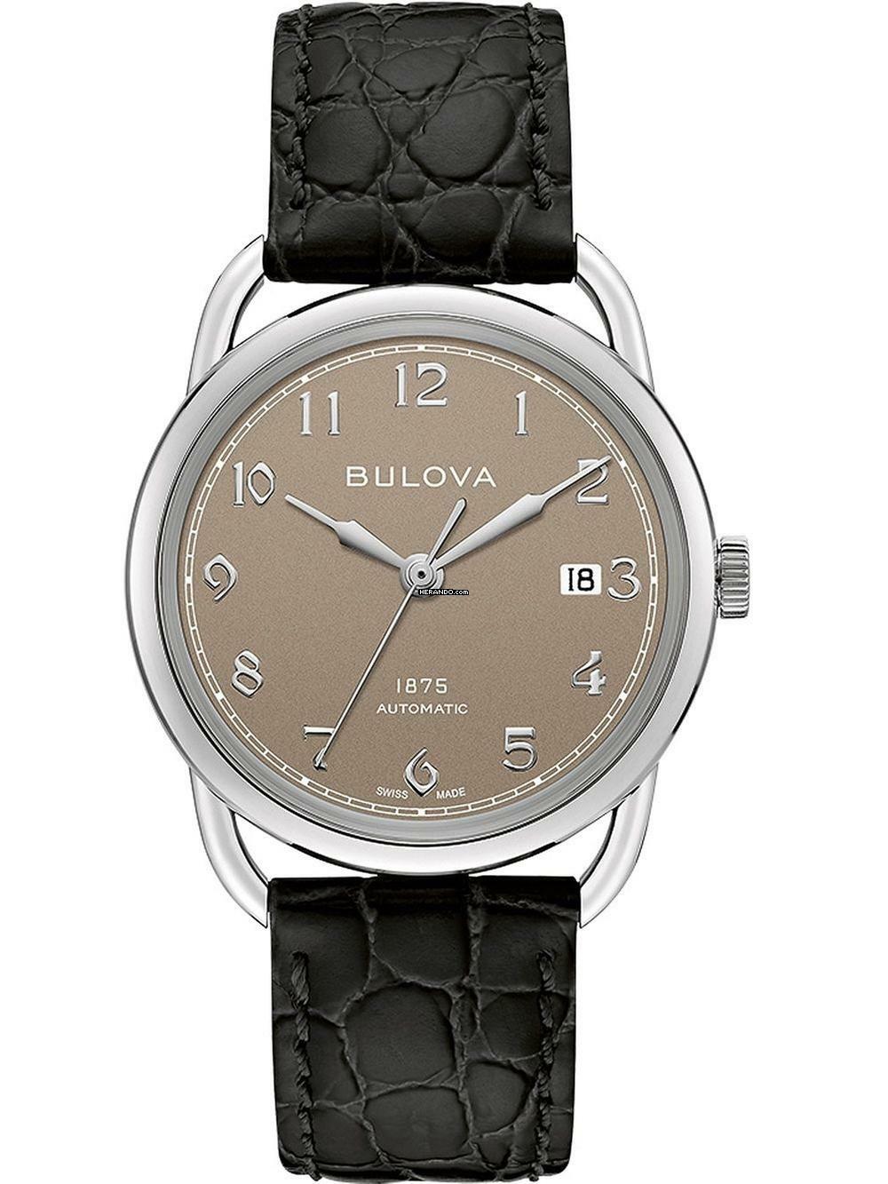 Bulova 96B324 Commodore Automatik Limited Edition Herrenuhr 38mm 3ATM
