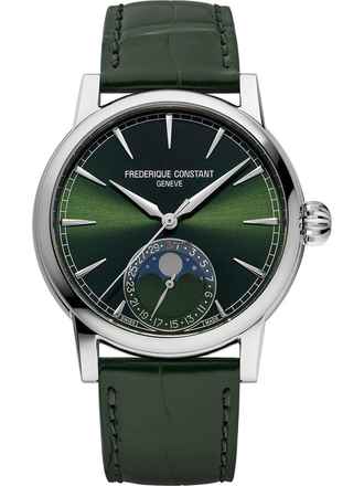 Frederique Constant FC-716GR3H6 Herrenuhr Klassik Manufaktur Mondphase 40mm 5ATM 