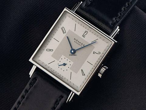  NOMOS Tetra 27 Glashütte Tetra Ref.401 2024 Full Set wie Neu  