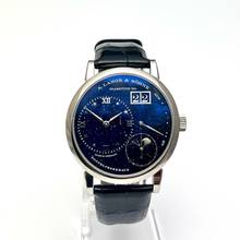 Thumbnail von A. Lange & Söhne Kleine Lange 1 Little Lange 1 Moon Phase Gold Flux Aventurine Dial </h1>