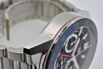 Thumbnail von TAG Heuer Carrera 02 Chronograph GMT Batman CBG2A1Z.BA0658 </h1>