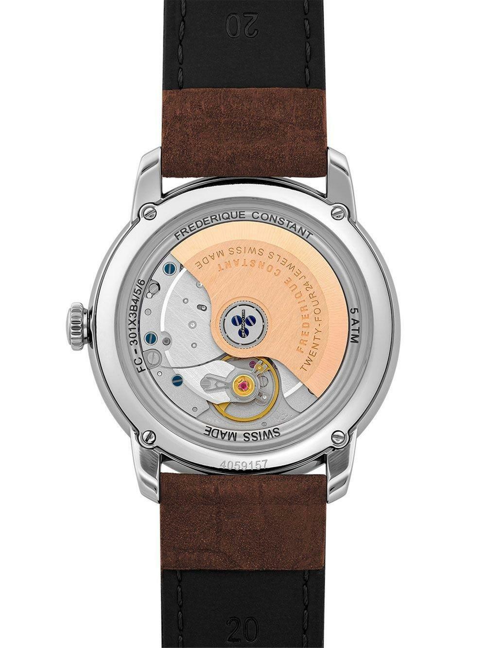 Frederique Constant Classics Automatic FC-301SAL3B6 Herrenuhr Classic Première Automatik 38mm 5ATM