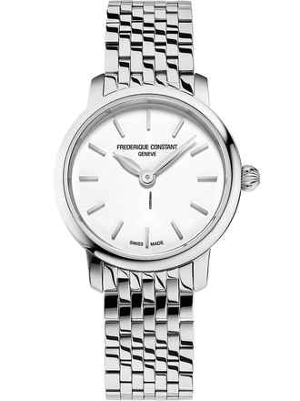  Frederique Constant Slimline Mini FC-200S6B Damenuhr Classics slimline ladies mini silver 25mm 3ATM 