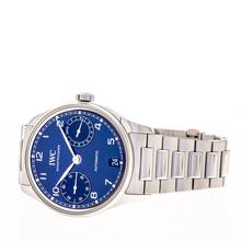 Thumbnail von IWC Portugieser Automatik 42 – 7 Days Blue – IW501704 – like NEW – 2024 Full Set