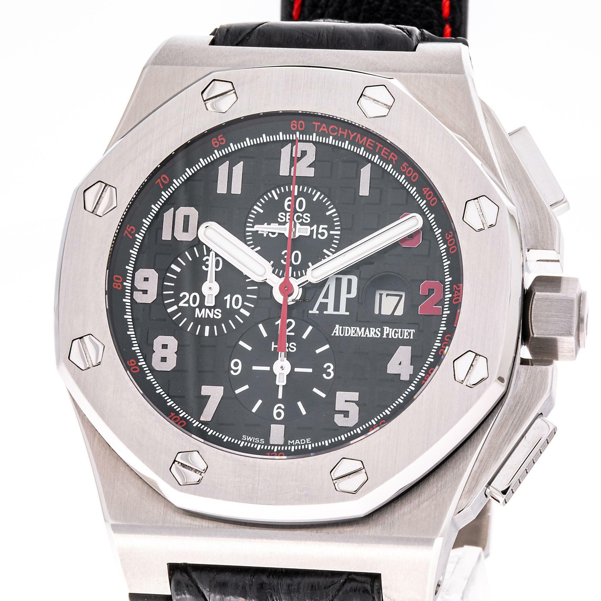 Audemars Piguet Royal Oak Offshore Chronograph 48 Shaquille – 26133ST.OO.A101CR.01 – like NEW 2008 Box + Papers