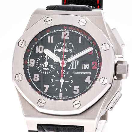  Audemars Piguet Royal Oak Offshore Chronograph 48 Shaquille – 26133ST.OO.A101CR.01 – like NEW 2008 Box + Papers 