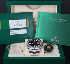 Thumbnail von Rolex Explorer II Black Dial LC EU FULLSET 2019