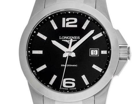  Longines Conquest Ref.L3.659.4.56.6 2013 Full Set sehr gut Vintage  