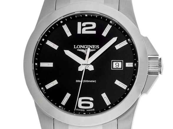  Longines Conquest Ref.L3.659.4.56.6 2013 Full Set sehr gut Vintage  