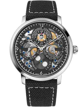  Frederique Constant Manufacture Slimline Perpetual Calendar FC-775PS4S6 Herrenuhr Slimline Perpetual Calendar 42mm 3ATM 