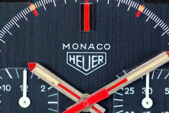 Thumbnail von Heuer Monaco Ref.1133G - Early Execution Original from late 1960s beautiful unpolished condition