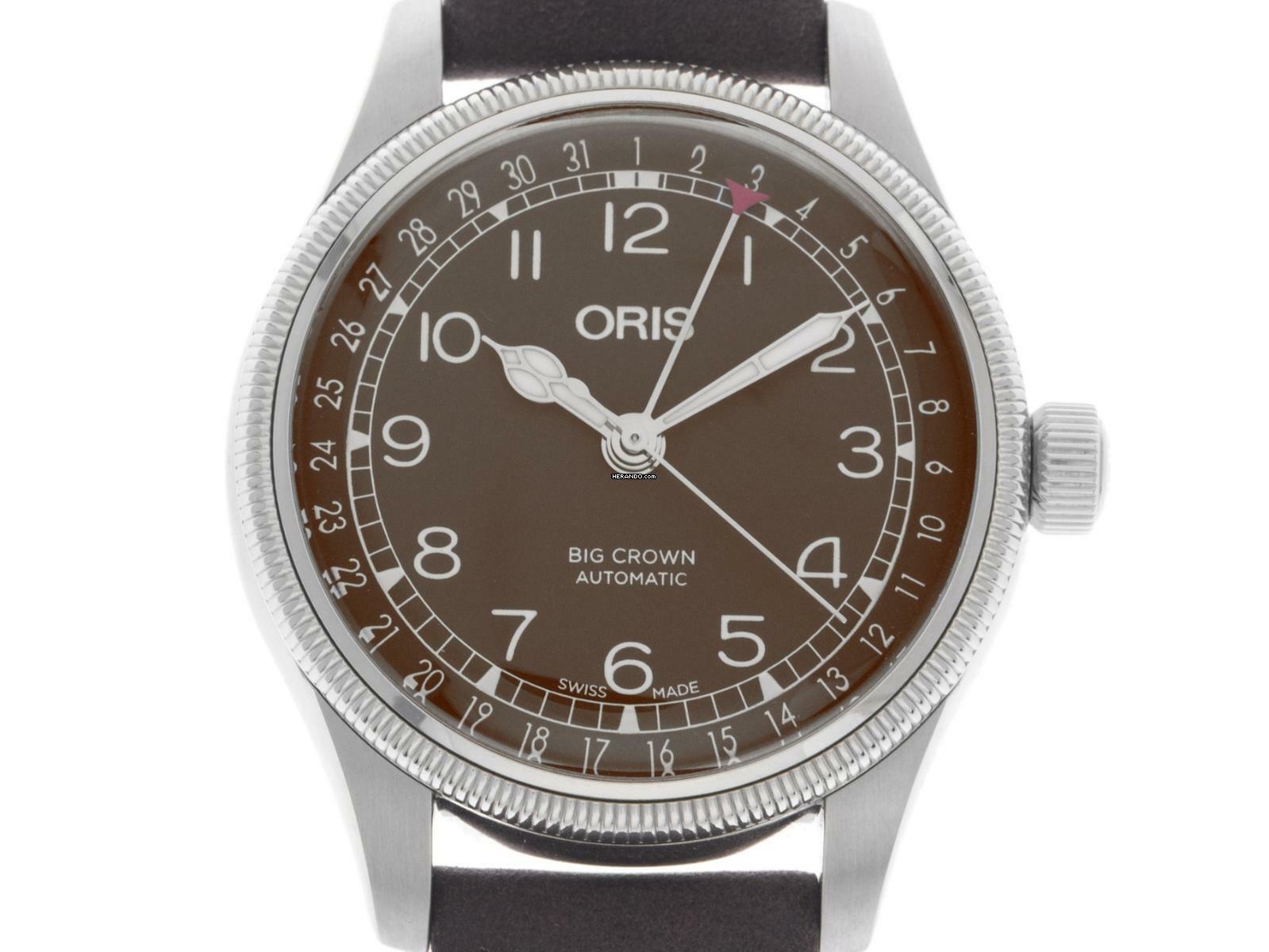 Oris Big Crown Pointer Date Ref.01 754 7749 2025 Full Set Ungetragen