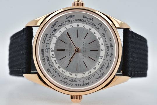  Carl F. Bucherer Heritage Worldtimer 18k Rose Gold Limited Edition 88pcs 00.10805.03.13.01  