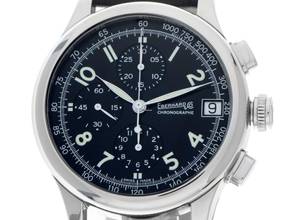 Thumbnail von Eberhard & Co. Traversetolo Chronograph Ref.31051 2021 Full Set wie Neu Vintage