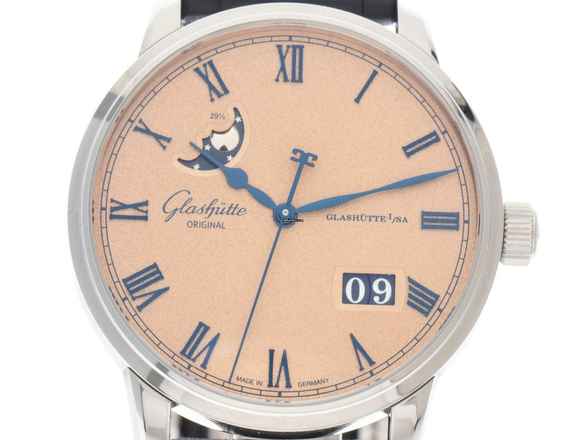  Glashütte Original Senator Excellence Panoramadatum Mondphase Ref.1-36-24-04-02-62 2025 Full Set Ungetragen 
