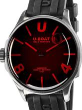 Thumbnail von U-Boat 9305 Darkmoon SS Red Glass Herrenuhr 40mm 5ATM