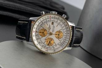 Thumbnail von Breitling Old Navitimer Chronograph Stahl / Gold Automatik Herrenuhr Ref. 81610