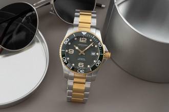 Thumbnail von Longines HydroConquest Stahl / Keramiklünette Ref. L3.781.3.06.7 B&P 2023