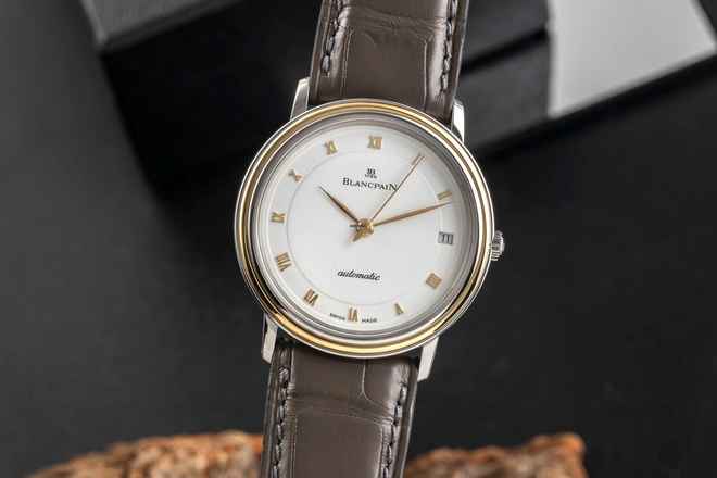  Blancpain Villeret Stahl / Gold Automatik Ref. 1195-1318 Service 07/2025 