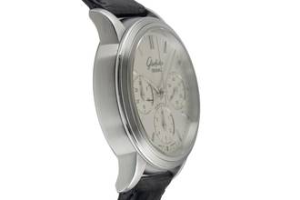 Thumbnail von Glashütte Original Senator Chronograph Stahl Automatik Herrenuhr Ref. 39-31-11-13-04 B&P