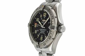 Thumbnail von Breitling Superocean Stahl Automatik Herrenuhr Ref. A17045 Box & Papiere 1998