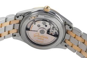 Thumbnail von Glashütte Original Senator Automatik Stahl / Gold Automatik Ref. 10-33-05-18-04 B&P 1997