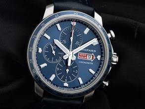Thumbnail von Chopard Mille Miglia GTS Azzurro Chrono Ref.168571-3007 2013 Full Set sehr gut Vintage