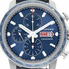 Chopard Mille Miglia GTS Azzurro Chrono Ref.168571-3007 2013 Full Set sehr gut Vintage