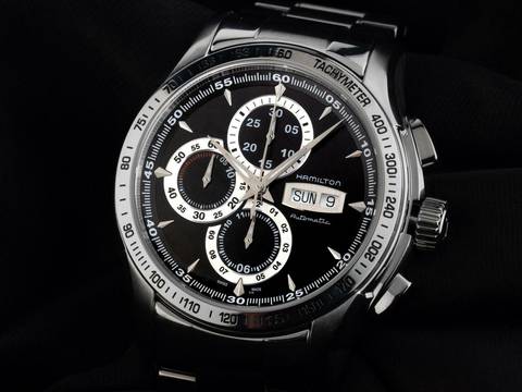  Hamilton Jazzmaster Auto Chrono Ref.H32811531 2018 Full Set wie Neu Vintage  