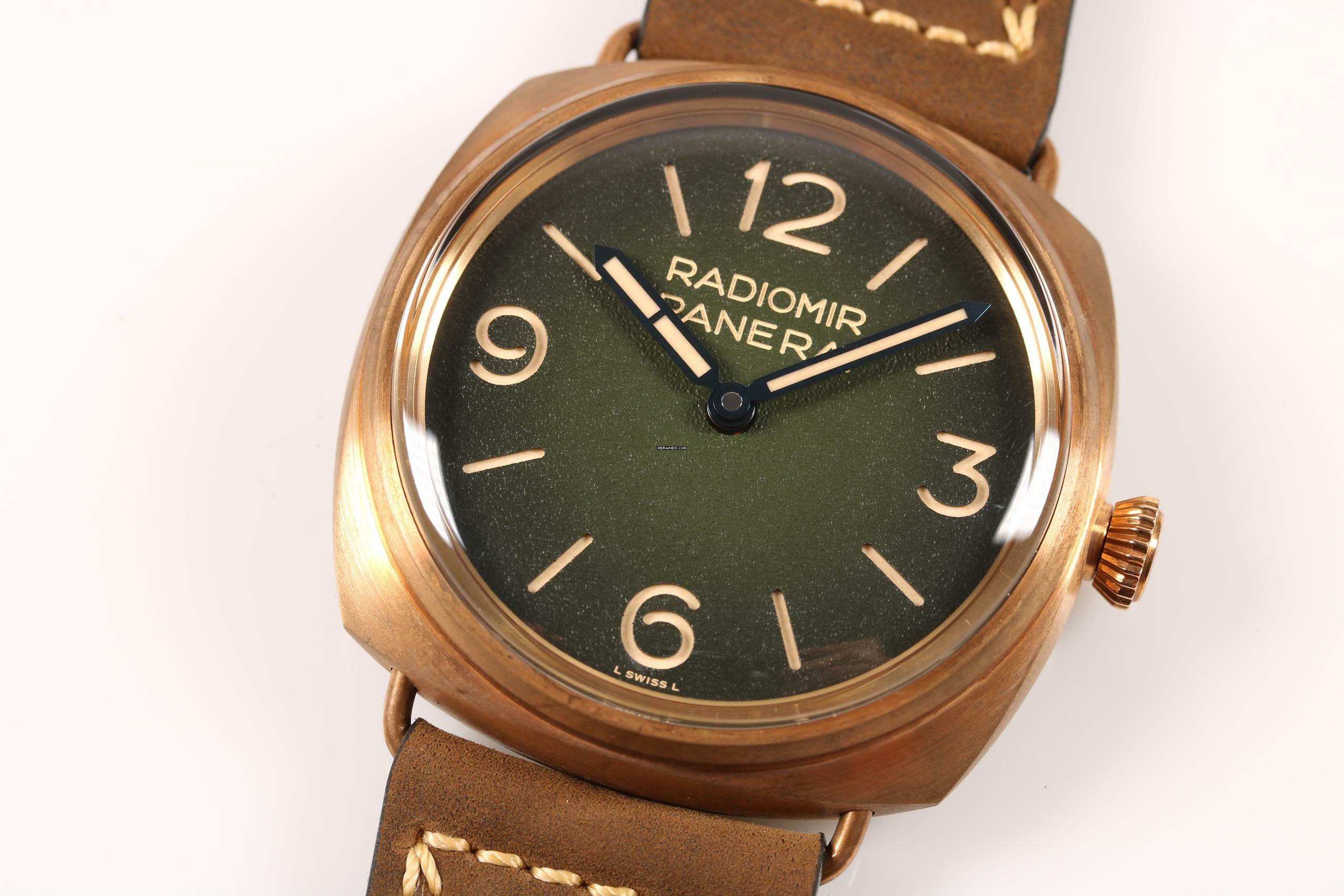 Panerai Radiomir 47mm Bronze ref. PAM00760 - neu und Full Set