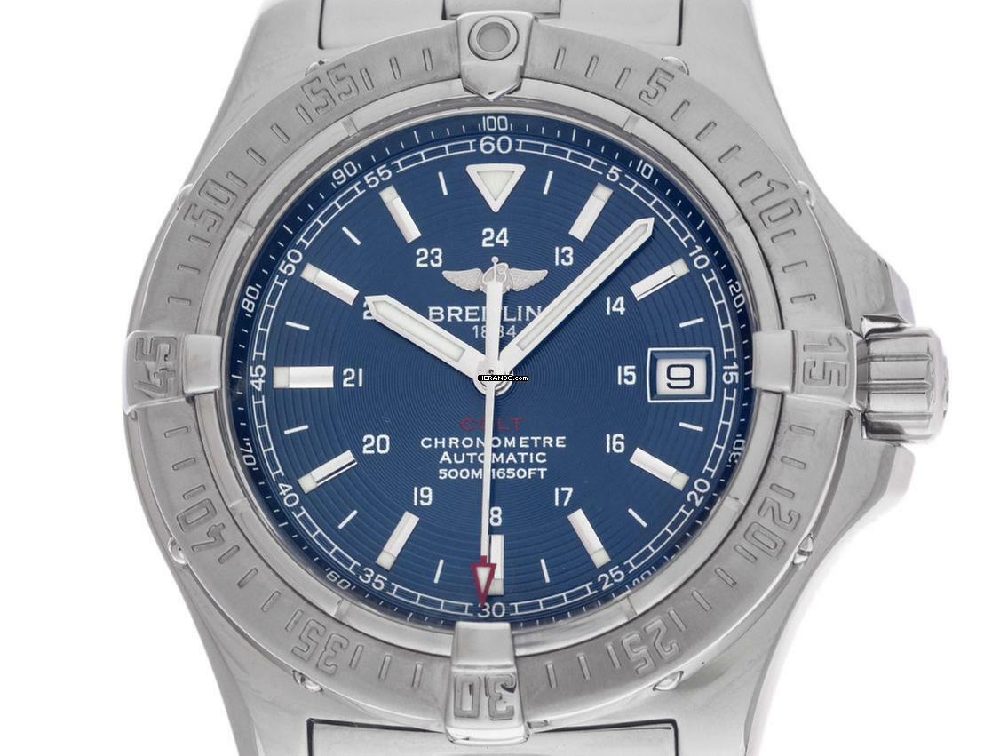 Breitling Colt Automatic Ref.A17380 2004 Box&Beschreibung wie Neu Vintage